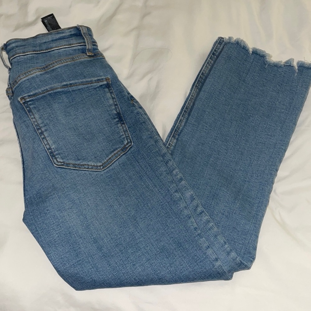 Zara blue jeans